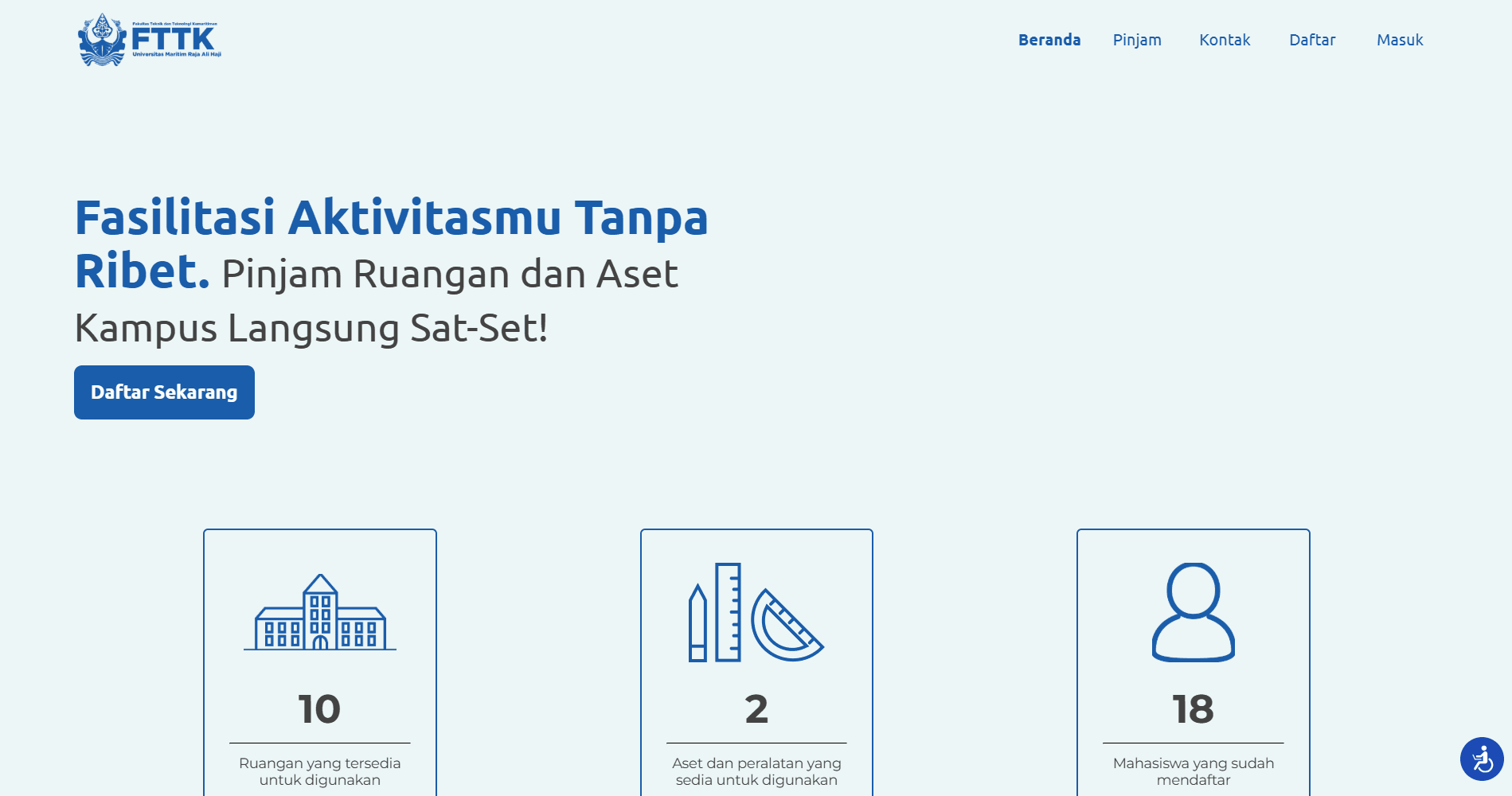 Separuh: Sistem Peminjaman Aset dan Ruangan