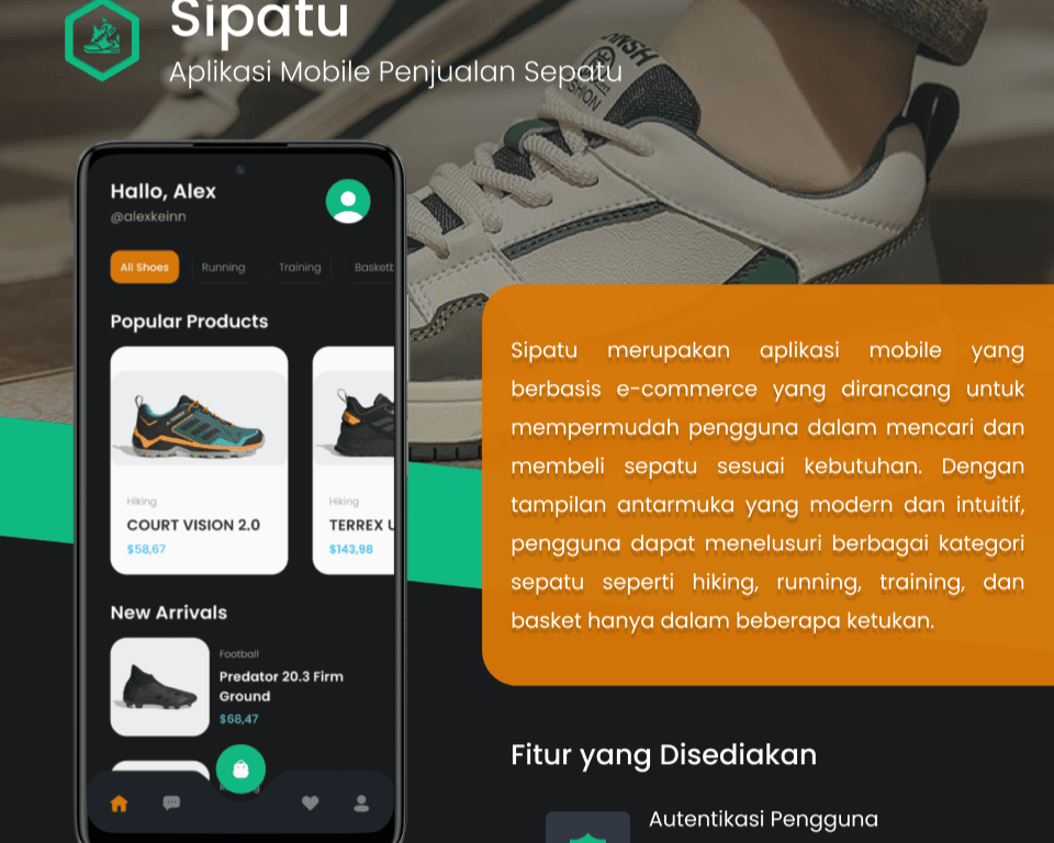 Sipatu: Shoes E-commerce App